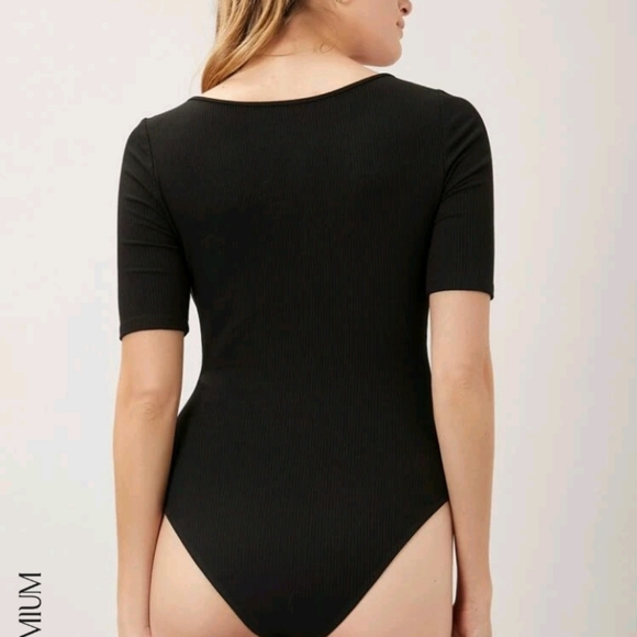 Two MOTF ribbed bodysuits size M - Picture 3 of 7